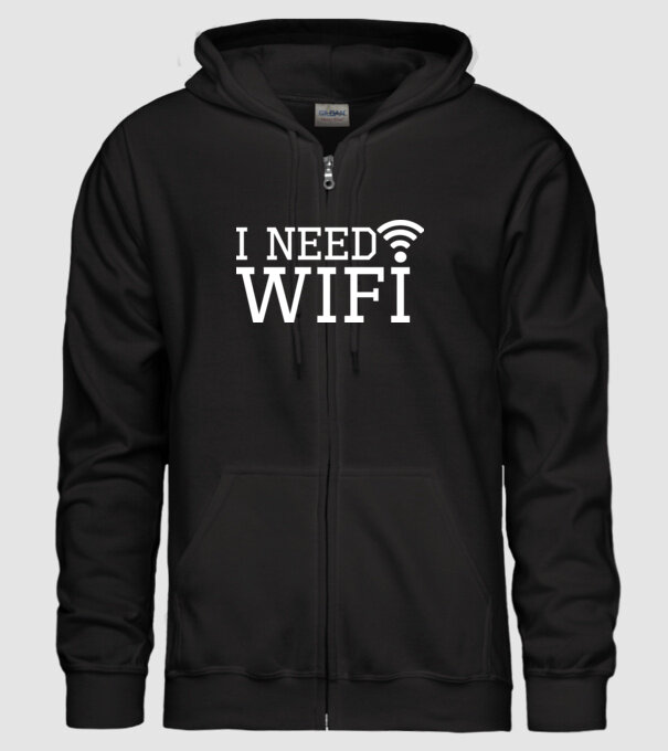 I need wifi model negru pe tricou