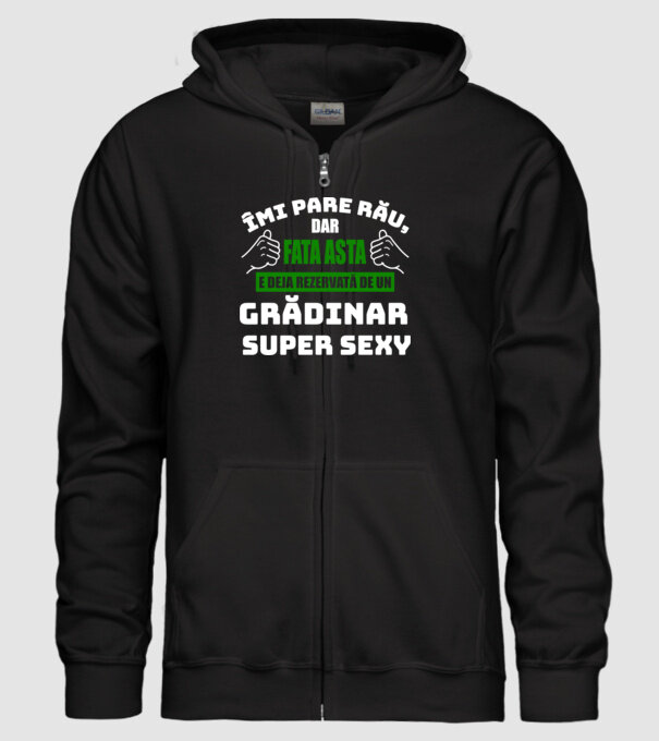 Îmi pare rău, dar fata asta e deja rezervată de un grădinar super sexy model negru pe tricou