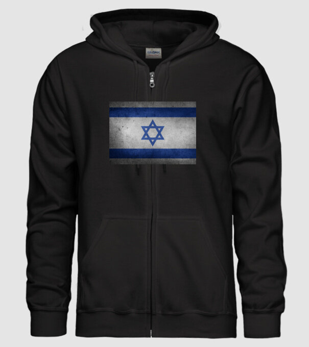 ISRAEL model negru pe tricou