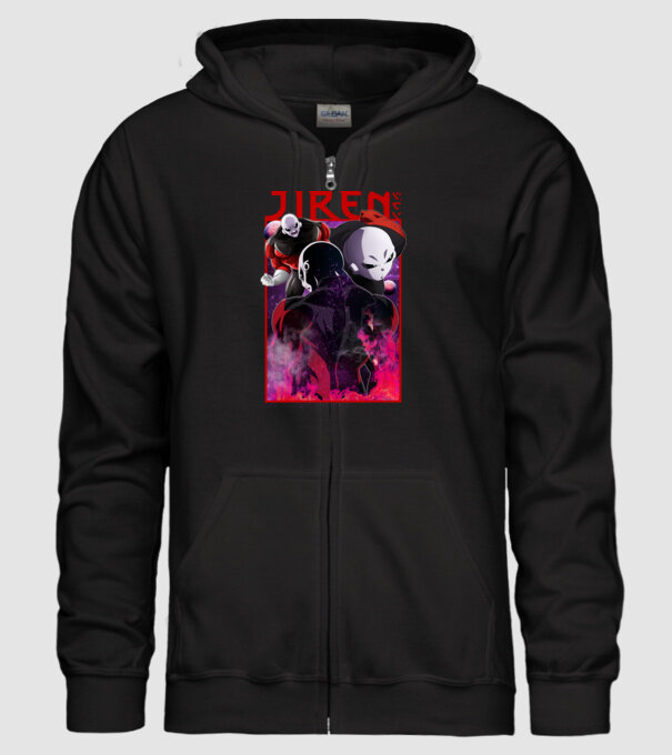 jiren dragonball model negru pe tricou