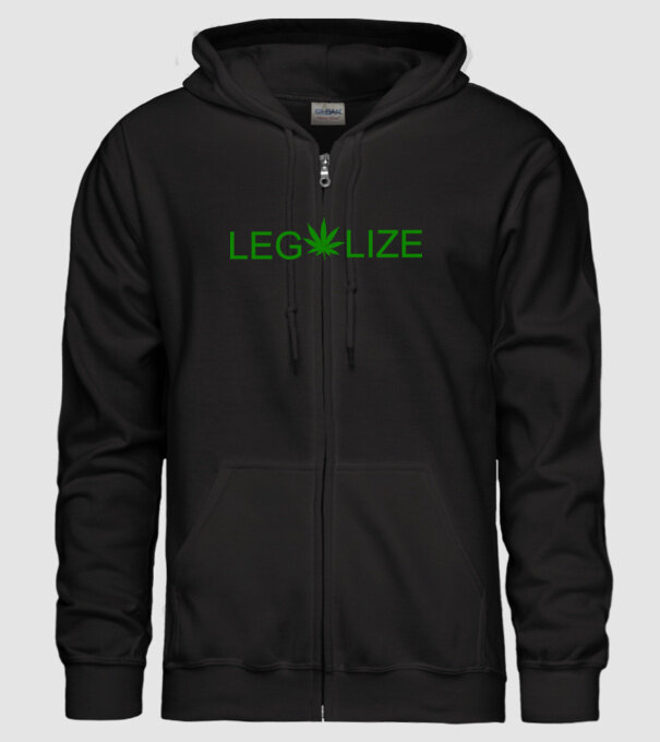 Legalize model negru pe tricou