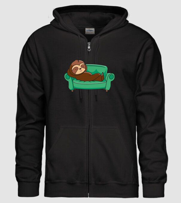 Leneș model negru pe tricou