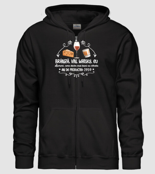 Lucruri, care devin mai buni cu vârsta 1959 65 de ani model negru pe tricou