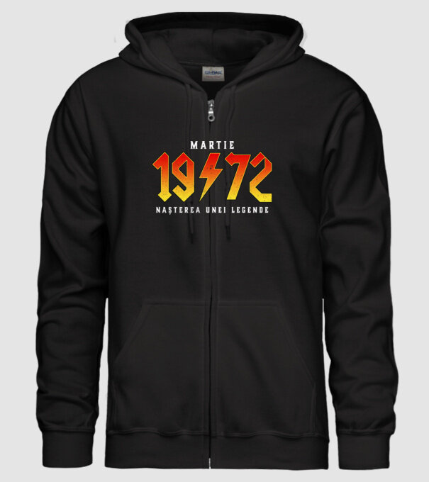 Martie - 1972 - nașterea unei legende model negru pe tricou