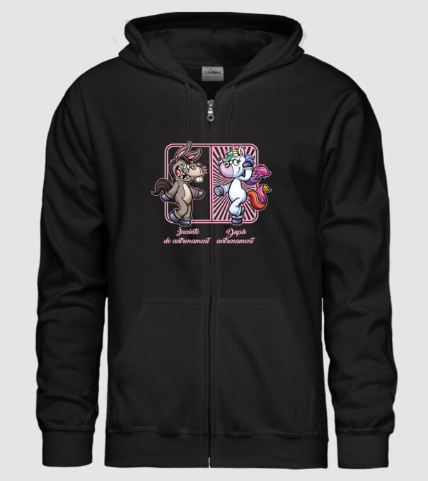 inainte de antrenament model negru pe tricou