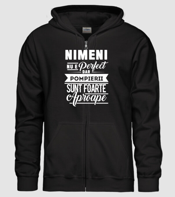 Nimeni nu e perfect, dar pompierii sunt foarte aproape model negru pe tricou
