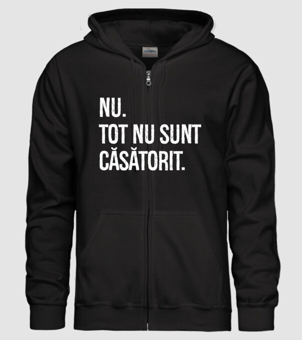 nu. tot nu sunt căsătorit. model negru pe tricou