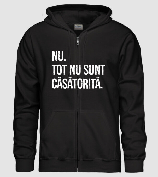 nu. tot nu sunt căsătorită. model negru pe tricou