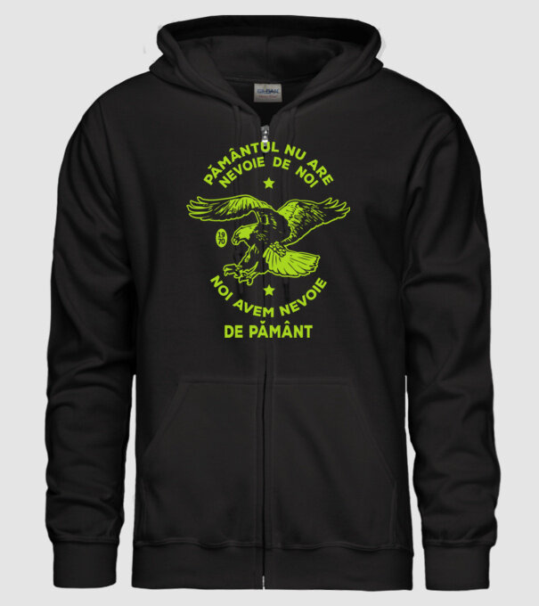 pământul nu are nevoie de noi, noi avem nevoie de Pământ - Ziua Pământului model negru pe tricou