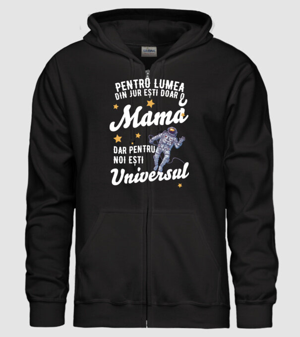 Pentru lumea din jur ești doar o mamă, dar pentru noi ești universul model negru pe tricou