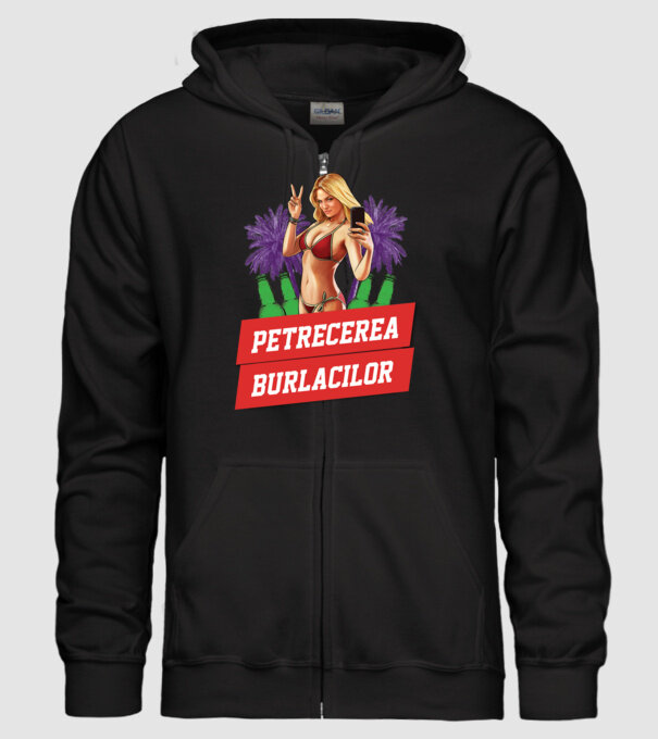 petrecerea burlacilor model negru pe tricou