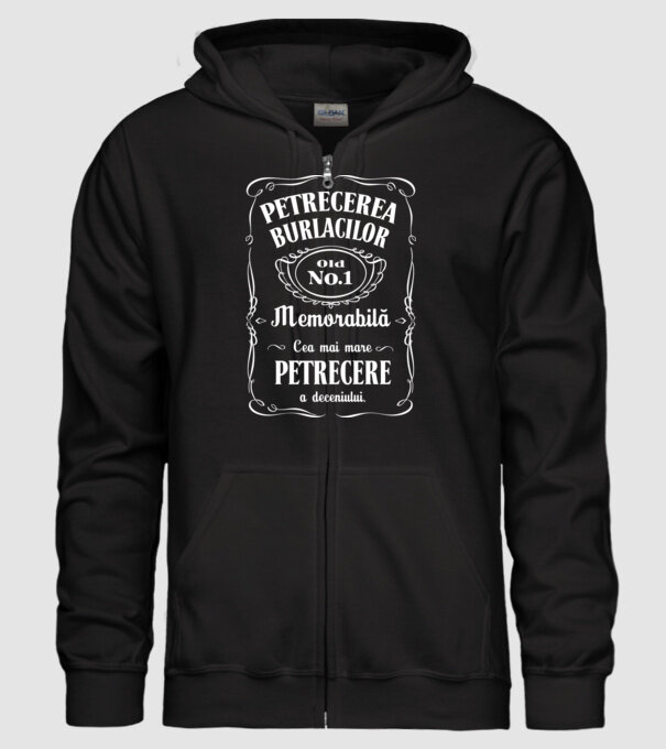 petrecerea burlacilor - memorabilă - cea mai mare petrecere a deceniului model negru pe tricou