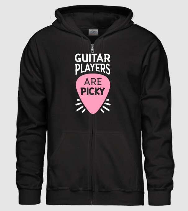 Picky model negru pe tricou