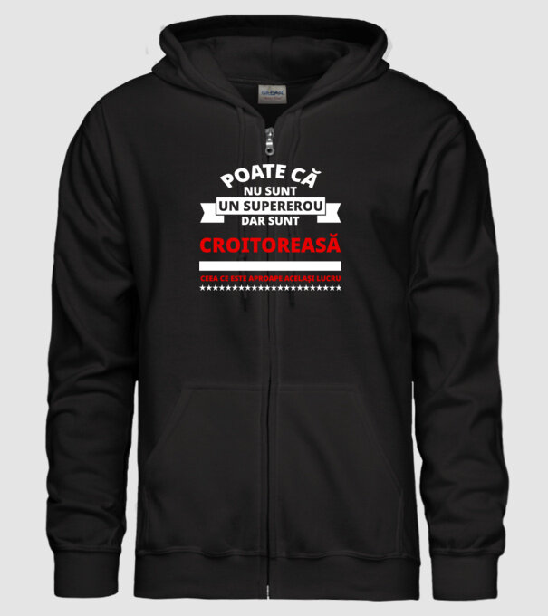poate că nu sunt un supererou, dar sunt croitoreasă, ceea ce este aproape același lucru model negru pe tricou