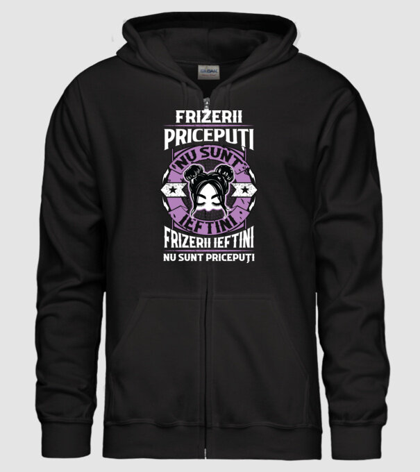 frizerii pricepuți nu sunt ieftini, frizerii ieftini nu sunt pricepuți model negru pe tricou