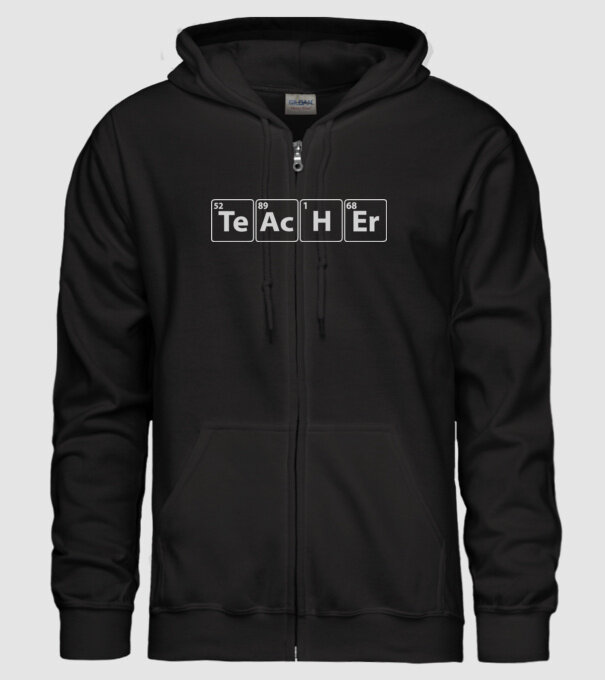 Profesor de chimie model negru pe tricou