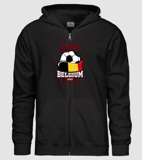 Qatar teams Belgium model negru pe tricou