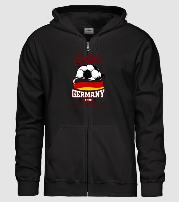Qatar teams Germany model negru pe tricou