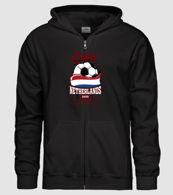 Qatar teams Netherlands model negru pe tricou