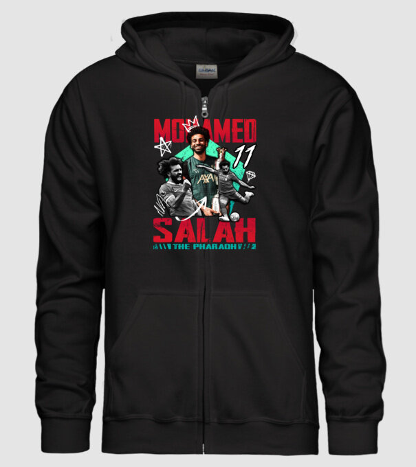 Salah tribute model negru pe tricou