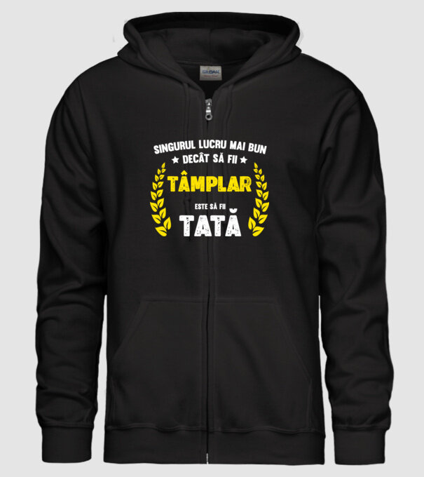 Singurul lucru mai bun decât să fii tâmplar este să fii tată model negru pe tricou