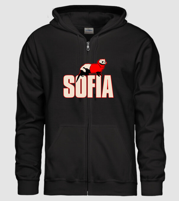 sofia la casa de papel model negru pe tricou