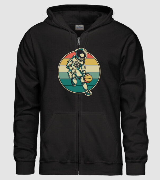 SpaceBall model negru pe tricou