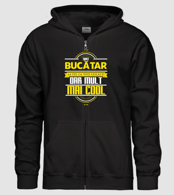 Sunt bucătar, la fel ca toți ceilalți, dar mult mai cool model negru pe tricou