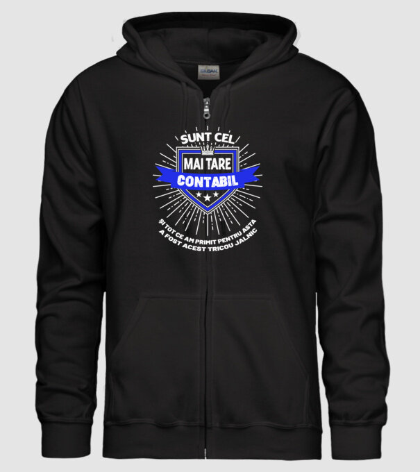 Sunt cel mai tare contabil și tot ce am primit pentru asta a fost acest tricou jalnic model negru pe tricou