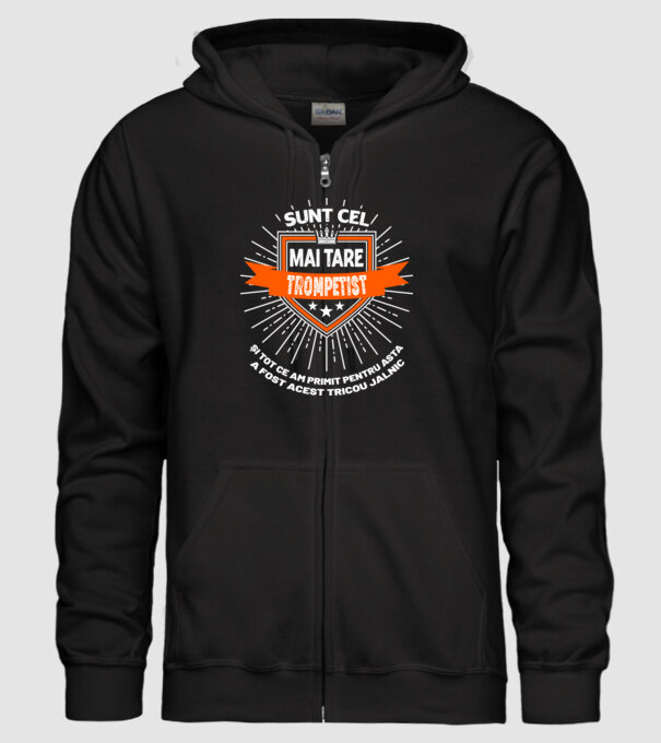 sunt cel mai tare trompetist și tot ce am primit pentru asta a fost acest tricou jalnic model negru pe tricou