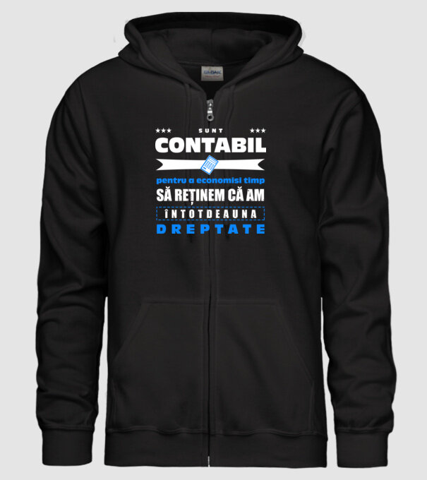 sunt contabil, pentru a economisi timp, să reținem că am întotdeauna dreptate D3386618 model negru pe tricou