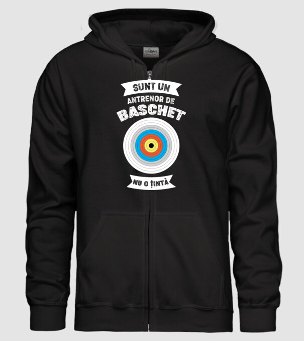 sunt un antrenor de baschet, nu o țintă model negru pe tricou