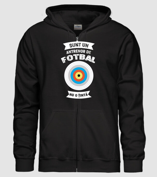 sunt un antrenor de fotbal, nu o țintă model negru pe tricou
