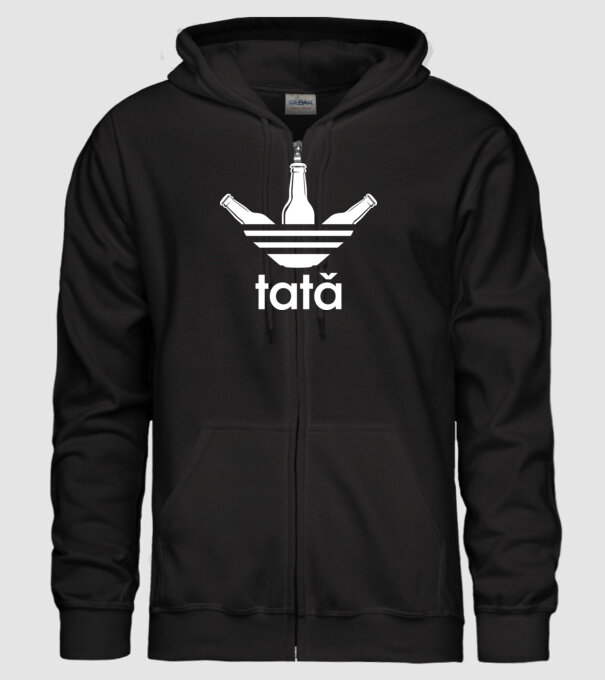 Tatadidas model negru pe tricou