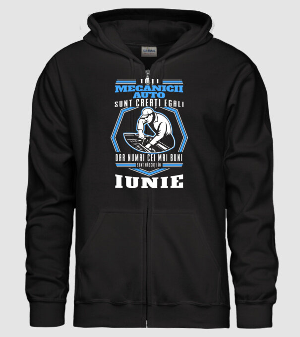 Toți mecanicii auto sunt creați egali, dar numai cei mai buni sunt născuți în iunie model negru pe tricou