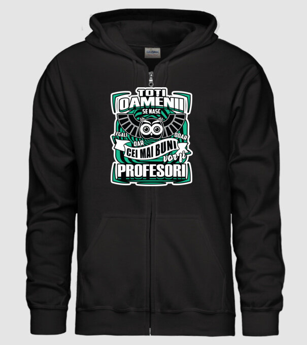 Toți oamenii profesori model negru pe tricou