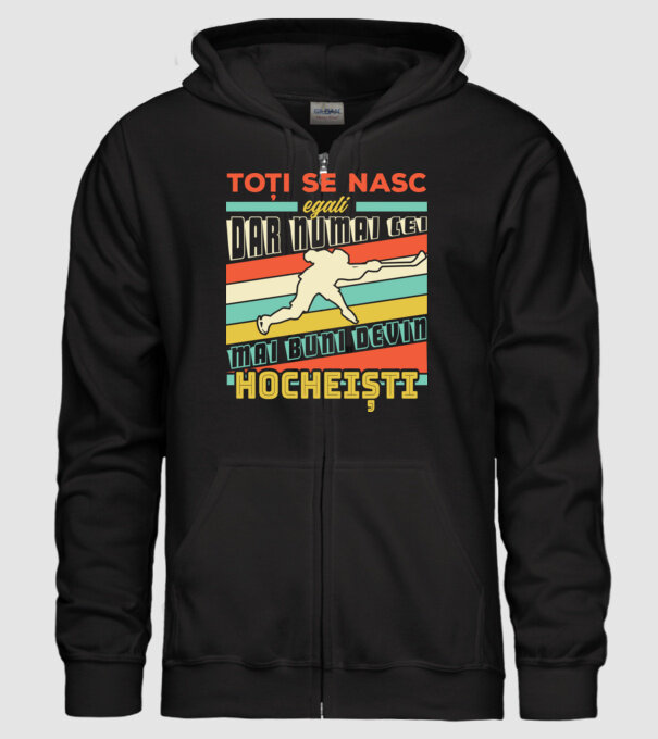 toți se nasc egali, dar numai cei mai buni devin hocheiști model negru pe tricou