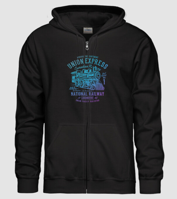Trenuri model negru pe tricou