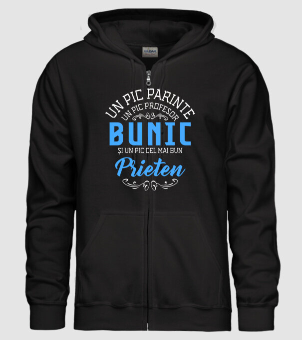 Un pic părinte, un pic profesor - bunic - și un pic cel mai bun prieten model negru pe tricou