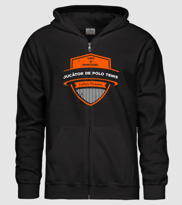 JUCĂTOR DE TENIS unic și inimitabil calitate premium model negru pe tricou