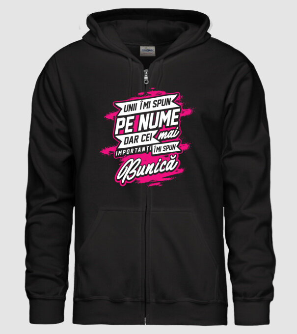Unii îmi spun pe nume, dar cei mai importanți îmi spun bunică model negru pe tricou