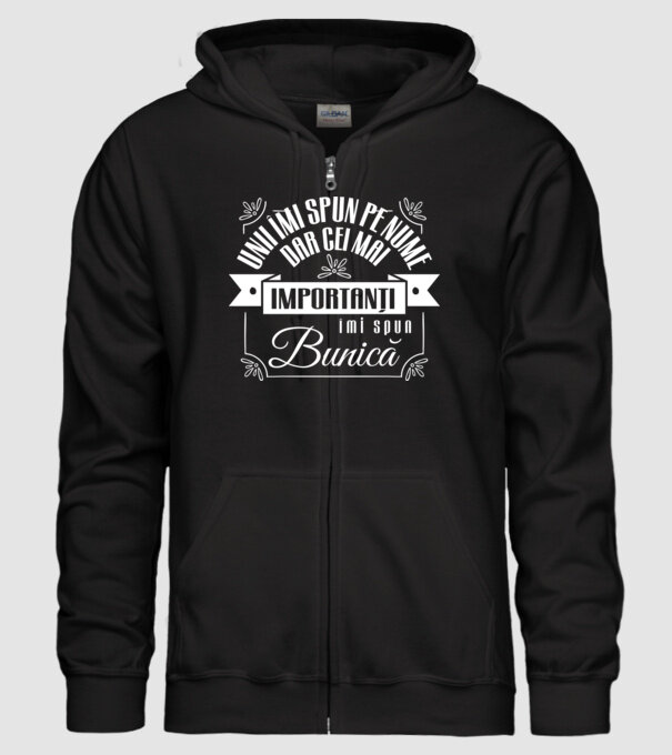 Unii îmi spun pe nume, dar cei mai importanți îmi spun bunică model negru pe tricou
