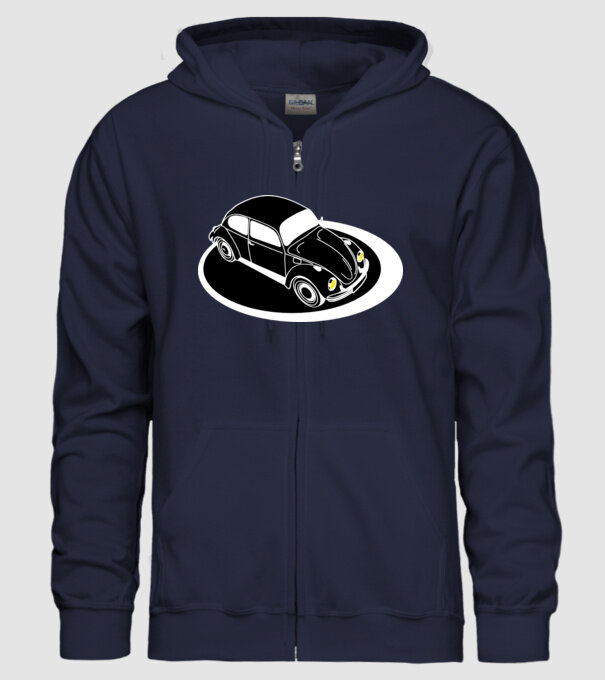 Insectă 3 culori model albastru închis pe tricou