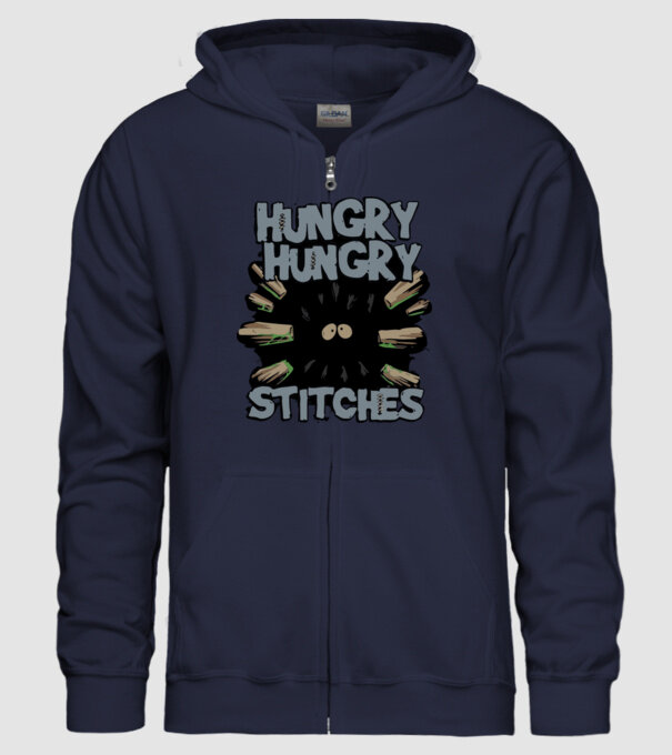 Heroes of the Storm - Stitches model albastru închis pe tricou