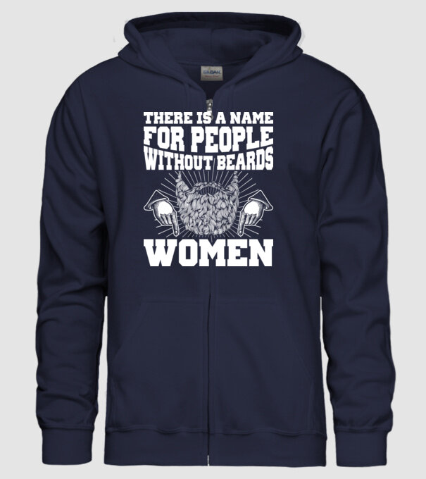 Name for beardless people women model albastru închis pe tricou