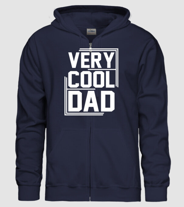 Very Cool Dad model albastru închis pe tricou