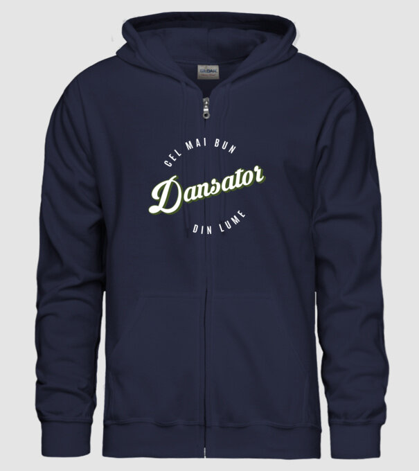 Cel mai bun Dansator din lume model albastru închis pe tricou