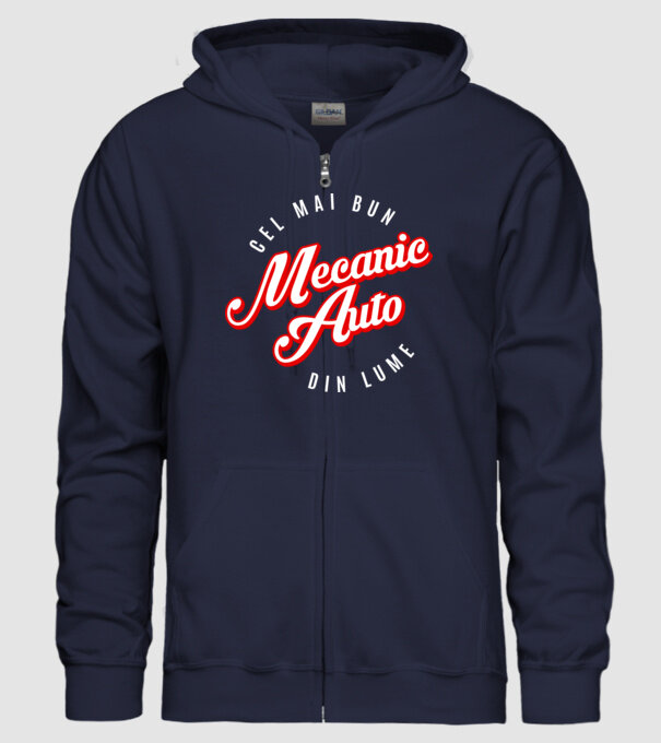 Cel mai bun MECANIC AUTO din lume model albastru închis pe tricou