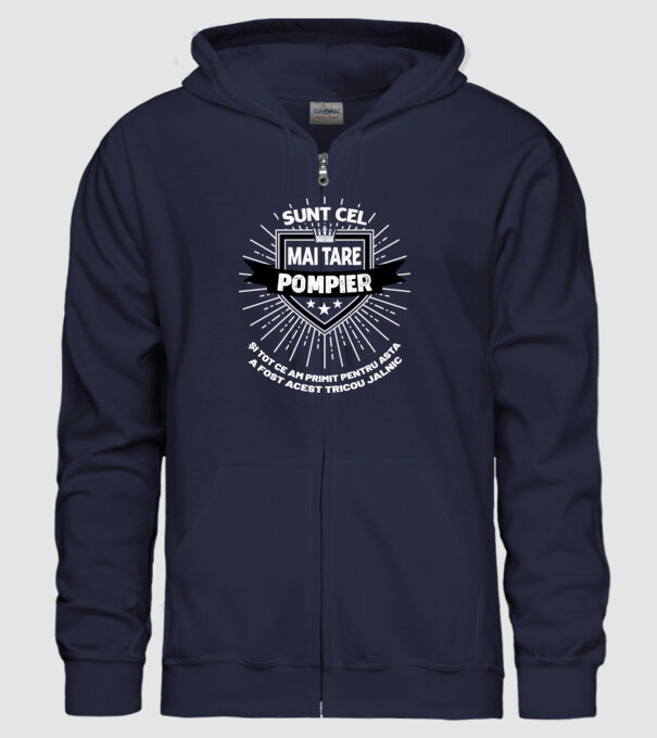 Sunt cel mai tare pompier și tot ce am primit pentru asta a fost acest tricou jalnic model albastru închis pe tricou