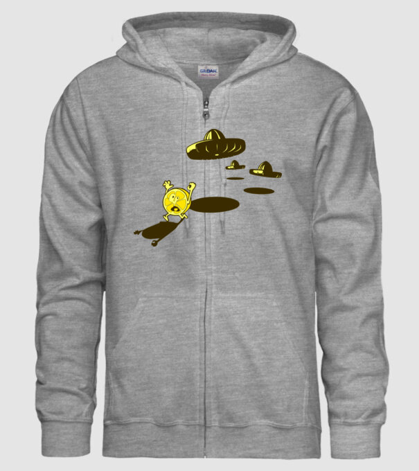 război de lămâie model gri pe tricou